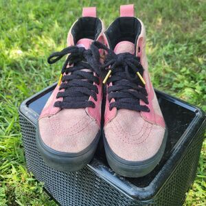 Vans Sk8-Hi Platform M Desert Rose Shoes Womens Size 8.5